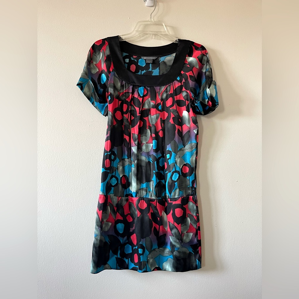 Armani Exchange Silk Printed Dress